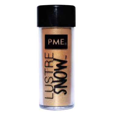  Lustre Snow Gold Edible Lustre Dust 10g PME