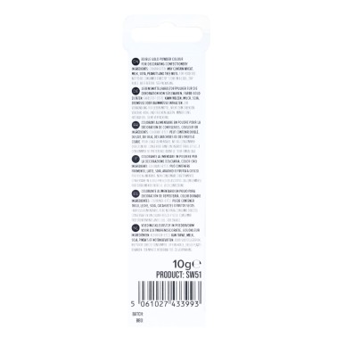  Luster Snow Gold jedlý lesk prach 10g PME