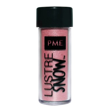  Lustre Snow Pink Edible Lustre Dust 10g PME