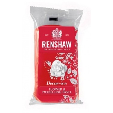 Flower & modelling paste Renshaw rossa 250 g -  in vendita su Sugarmania.it