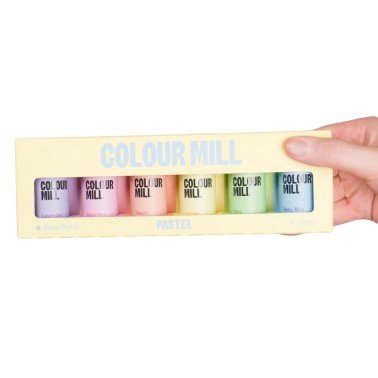  Colour Mill PASTEL SET 6 coloranti idrosolubili 20ml