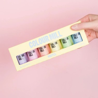  Colour Mill PASTEL SET 6 coloranti idrosolubili 20ml