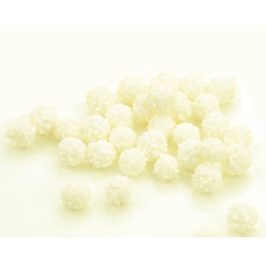 Decorazioni di zucchero mimosa bianca 100 g