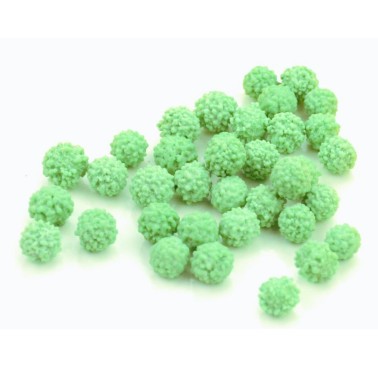 Decorazioni di zucchero mimosa verde 100 g