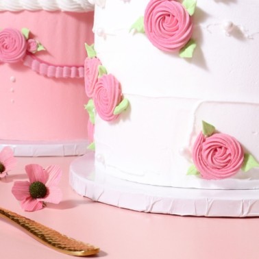 Set 10 billige weiße Runde Board Board PME 25 cm