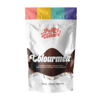 Glassa per dolci ColourMelt bianco brillante 250 g