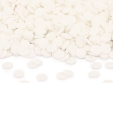White XL sugar confetti 80g economic line