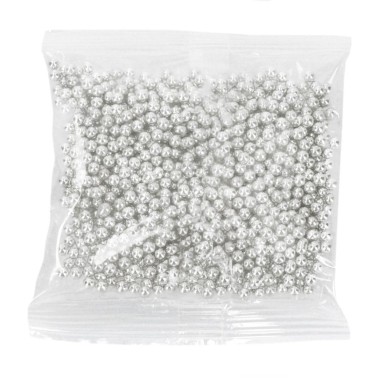 Perle di zucchero argento piccole 50 g linea economica