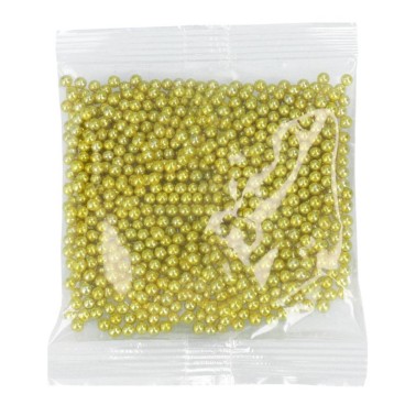 Perle di zucchero piccole oro 50 g linea economica