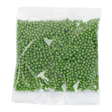 Perle verde metallizzato 50g linea economica