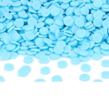 Confetti di zucchero XL celesti 80g linea economica
