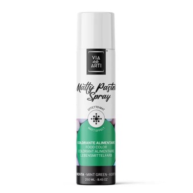 Matty Pastel spray alimentare opaco VERDE MENTA 250 ml 