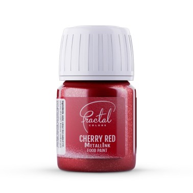 Vernice alimentare Metallink ROSSO CILIEGIA 30ml Fractal