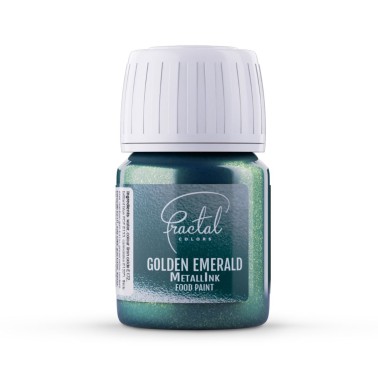 Vernice alimentare Metallink ORO SMERALDO 30ml Fractal
