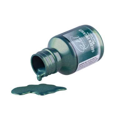 Vernice alimentare Metallink ORO SMERALDO 30ml Fractal