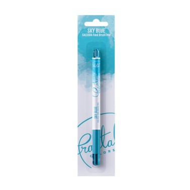 Blue food marker calligra sky Fractal