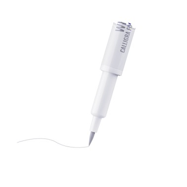 Non-feeding marker White calligra Fractal