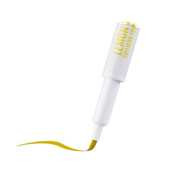 Calligra Lemon Yellow Food Marker Fractal