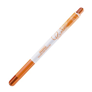 Calligra orange food marker Fractal