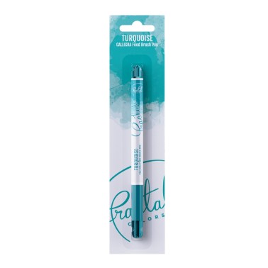 Calligra turquoise food marker Fractal