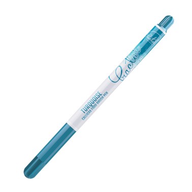 Calligra turquoise food marker Fractal