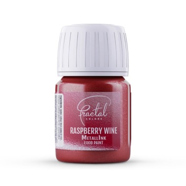 Jídlo barva metallink malinový víno 30ml Fractal
