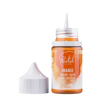 Colorante alimentare per aerografo ARANCIONE Flowair Fractal 30g