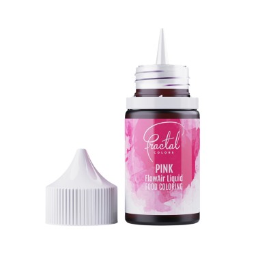 Colorante alimentare per aerografo ROSA  Flowair Fractal 30g