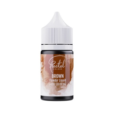 Food Dye for Brown Flowair Airbrush Fractal 30g