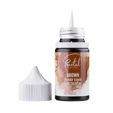 Food Dye for Brown Flowair Airbrush Fractal 30g