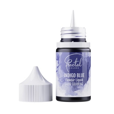 Food dye for Blue Airbrush Indigo Flowair Fractal 30g