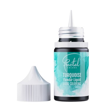 Colorante alimentare per aerografo TURCHESE Flowair Fractal 30g