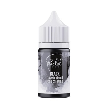 Colorante alimentare per aerografo NERO Flowair Fractal 30g