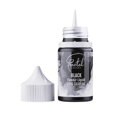 Colorante alimentare per aerografo NERO Flowair Fractal 30g