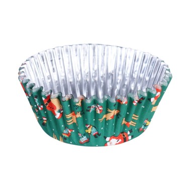 Pirottini metallizzati Santa mix 100 pezzi PME