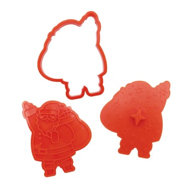 Tagliabiscotti a impressione Santa's Workshop 3 pezzi PME