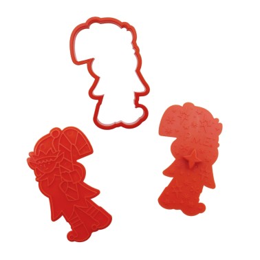 Tagliabiscotti a impressione Santa's Workshop 3 pezzi PME