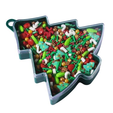 Sprinkles di zucchero albero di natale 90g PME