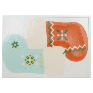 Kit tagliabiscotti e decorazioni calza di Natale PME