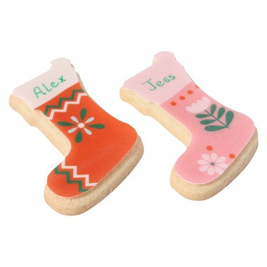 Kit tagliabiscotti e decorazioni calza di Natale PME