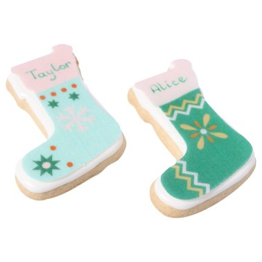 Kit tagliabiscotti e decorazioni calza di Natale PME