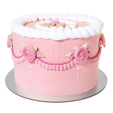 Set 5 sottotorta Cake card ARGENTO PME diametro 20 cm h 3 mm
