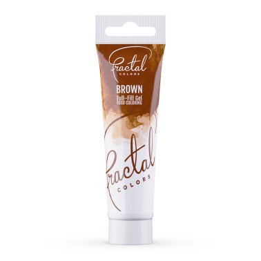 Colorante Alimentare MARRONE Full-Fill Gel Fractal 30g