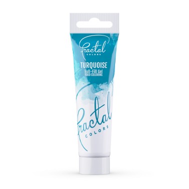 Colorante Alimentare TURCHESE Full-Fill Gel Fractal 30g