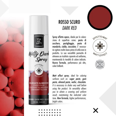 MATTY DARK Dark Red Matte Dark Spray 250 ml 