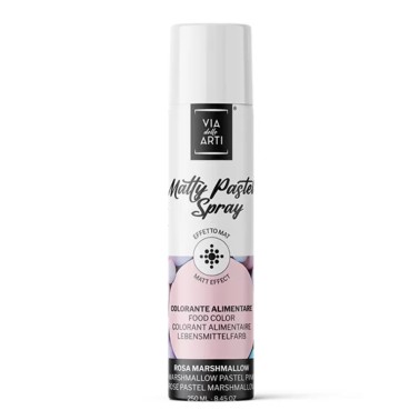 Matty Pastel Matte Jídlo Spray Rose Marshmallow 250 ml 