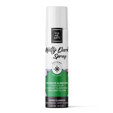 Matty Dark spray alimentare opaco VERDE CLASSICO 250 ml 