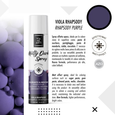 MATTY DARK MATT VIOLATE FOOD SPRAY RHAPSODY 250 ml 