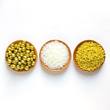 Set sprinkles Decor Mix bianco e oro 85g Decora