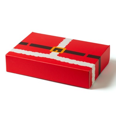 Scatola per dolci natalizi Babbo Natale 23,5x16x5h cm Decora